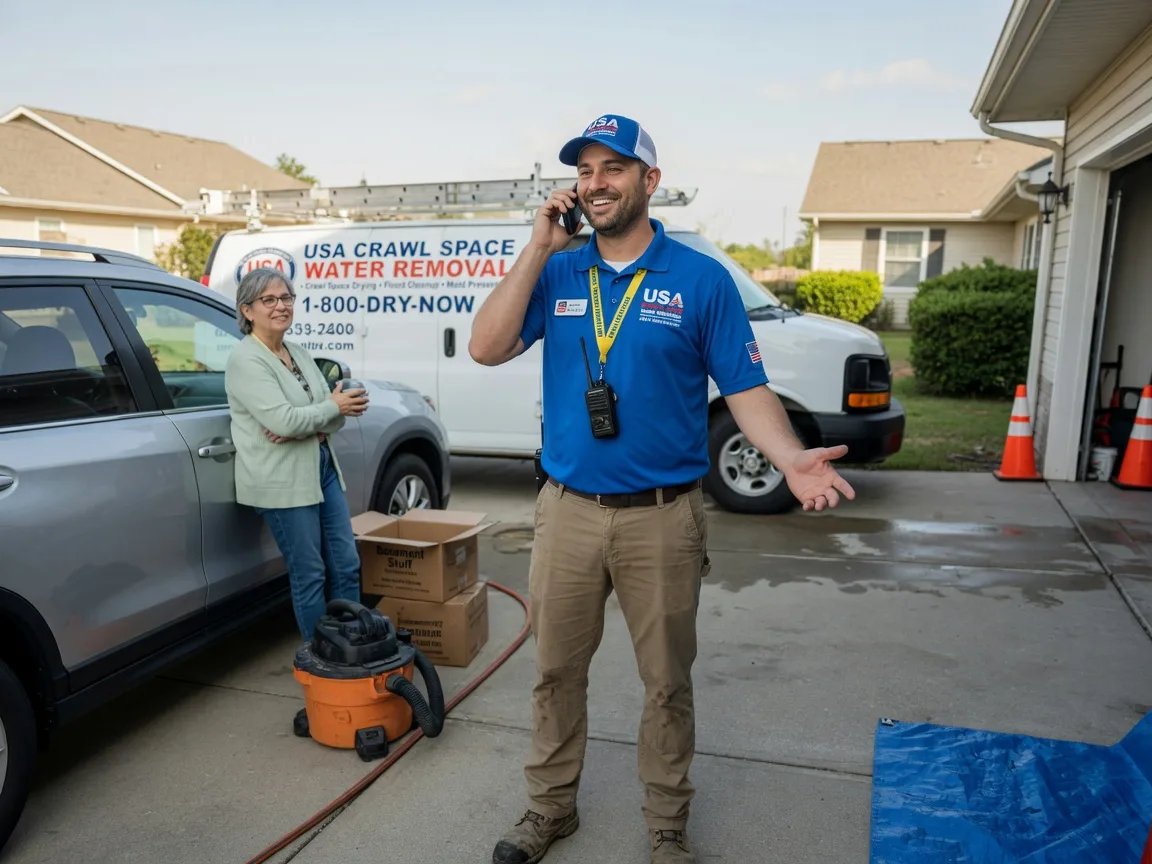Crawl Space Water Removal Grand Tower, IL FAQs